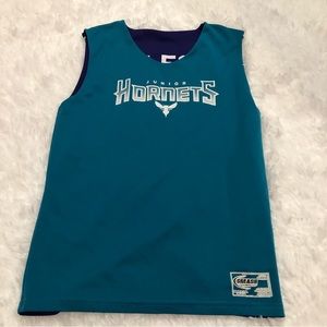 Hornets Burleson #9 reversible Juniors  jersey youth size Large Smash Athletics